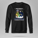 Merry Brewers Christmas with Snoopy and Peanuts Characters for Milwaukee Fans 9 Sweatshirt 2.jpg