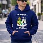 Merry Brooklyn Nets Christmas Snoopy Fans Peanuts Christmas Tree 8 Hoodie