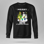 Merry Brooklyn Nets Christmas Snoopy Fans Peanuts Christmas Tree 9 Sweatshirt