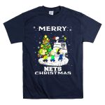 Merry Brooklyn Nets Christmas Snoopy Fans Peanuts Christmas Tree T Shirt 7