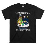 Merry Buffalo Sabres Christmas With Snoopy And Friends T Shirt 6.jpg