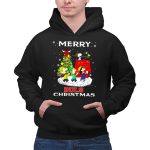 Merry Bulls Christmas For Snoopy Fans 2 Hoodie