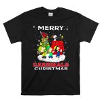 Merry Cardinals Christmas Arizona Snoopy Fans T Shirt 6