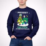 Merry Celtics Christmas Boston Snoopy Tree Fans 3 Sweatshirt