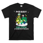 Merry Celtics Christmas Boston Snoopy Tree Fans T Shirt 6