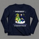 Merry Chargers Christmas Los Angeles Snoopy Peanuts 6 Long Sleeves