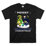 Merry Chargers Christmas Los Angeles Snoopy Peanuts T Shirt 6