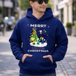 Merry Chicago Bears Christmas With Snoopy And Friends 8 Hoodie