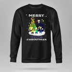 Merry Chicago Bears Christmas With Snoopy And Friends 9 Sweatshirt