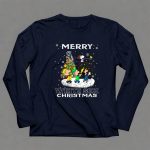 Merry Chicago White Sox Christmas Featuring Snoopy and Peanuts Characters 6 Long Sleeves.jpg