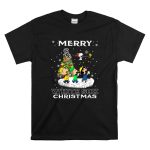 Merry Chicago White Sox Christmas Featuring Snoopy and Peanuts Characters T Shirt 6.jpg
