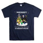 Merry Chicago White Sox Christmas Featuring Snoopy and Peanuts Characters T Shirt 7.jpg