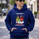 Merry Christmas Los Angeles Angels Snoopy Woodstock Charlie Brown Lucy Linus Fans 8 Hoodie.jpg