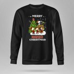 Merry Christmas Snoopy Oklahoma Sooners Christmas Tree Peanuts 9 Sweatshirt.jpg