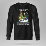 Merry Christmas With Vegas Golden Knights Snoopy And Friends 9 Sweatshirt.jpg