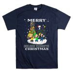 Merry Christmas With Vegas Golden Knights Snoopy And Friends T Shirt 7.jpg