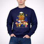 Merry Christmas with Friends Snoopy the Peanuts Movie Holiday 3 Sweatshirt 1.jpg