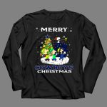 Merry Cowboys Christmas For Snoopy Fans 4 Long Sleeves