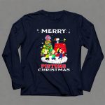 Merry Detroit Pistons Christmas Snoopy Fans 6 Long Sleeves