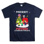 Merry Detroit Pistons Christmas Snoopy Fans T Shirt 7