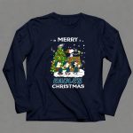 Merry Eagles Christmas Philadelphia Peanuts Christmas Tree Snoopy Woodstock T Shirt T Shirt 41