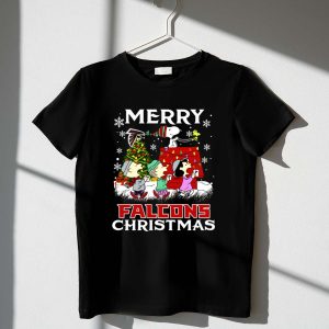Merry Falcons Christmas Atlanta Snoopy 1 T Shirt