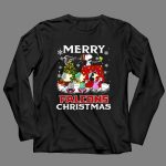 Merry Falcons Christmas Atlanta Snoopy 4 Long Sleeves