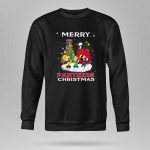 Merry Florida Panthers Christmas For Snoopy Fans With Charlie Brown And Woodstock 9 Sweatshirt.jpg