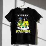 Merry Golden State Warriors Christmas Snoopy Charlie Brown Tree 1 T Shirt