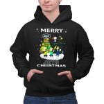 Merry Jets Christmas New York Snoopy Fans Peanuts Tree 2 Hoodie