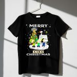 Merry Knicks Christmas New York Snoopy Fans 1 T Shirt