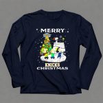 Merry Knicks Christmas New York Snoopy Fans 6 Long Sleeves