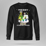 Merry Knicks Christmas New York Snoopy Fans 9 Sweatshirt