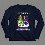 Merry Lakers Christmas Snoopy Peanuts Tree Festive Scene 6 Long Sleeves