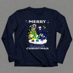 Merry Los Angeles Rams Christmas Snoopy Woodstock Charlie Brown Lucy Peanuts T Shirt T Shirt 41