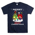 Merry Miami Heat Christmas Snoopy Peanuts Festive T Shirt 7