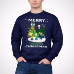 Merry Milwaukee Bucks Christmas Snoopy Fans Holiday 3 Sweatshirt