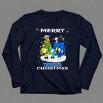 Merry Oklahoma City Thunder Christmas Peanuts Snoopy Choir 6 Long Sleeves