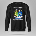Merry Oklahoma City Thunder Christmas Peanuts Snoopy Choir 9 Sweatshirt