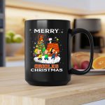 Merry Orioles Christmas Featuring Snoopy and Friends with Baltimore Logo and Festive Tree 2 mug.jpg