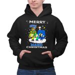 Merry Orlando Magic Christmas Snoopy And Friends Holiday Fun 2 Hoodie