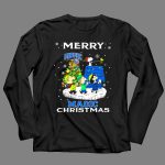 Merry Orlando Magic Christmas Snoopy And Friends Holiday Fun 4 Long Sleeves