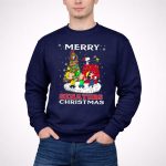 Merry Ottawa Senators Christmas Snoopy and Peanuts Holiday 3 Sweatshirt.jpg
