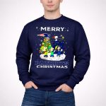 Merry Patriots Christmas Snoopy New England 3 Sweatshirt