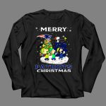 Merry Patriots Christmas Snoopy New England 4 Long Sleeves