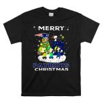 Merry Patriots Christmas Snoopy New England T Shirt 6