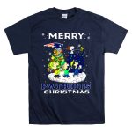 Merry Patriots Christmas Snoopy New England T Shirt 7