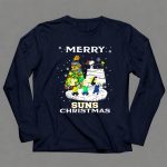 Merry Phoenix Suns Christmas Snoopy Peanuts Winter Scene 6 Long Sleeves