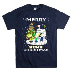 Merry Phoenix Suns Christmas Snoopy Peanuts Winter Scene T Shirt 7
