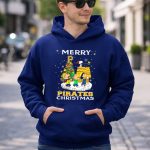 Merry Pittsburgh Pirates Christmas with Snoopy and Peanuts Characters 8 Hoodie.jpg